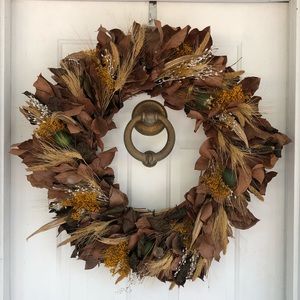 Natural Botanical Autumn Wreath